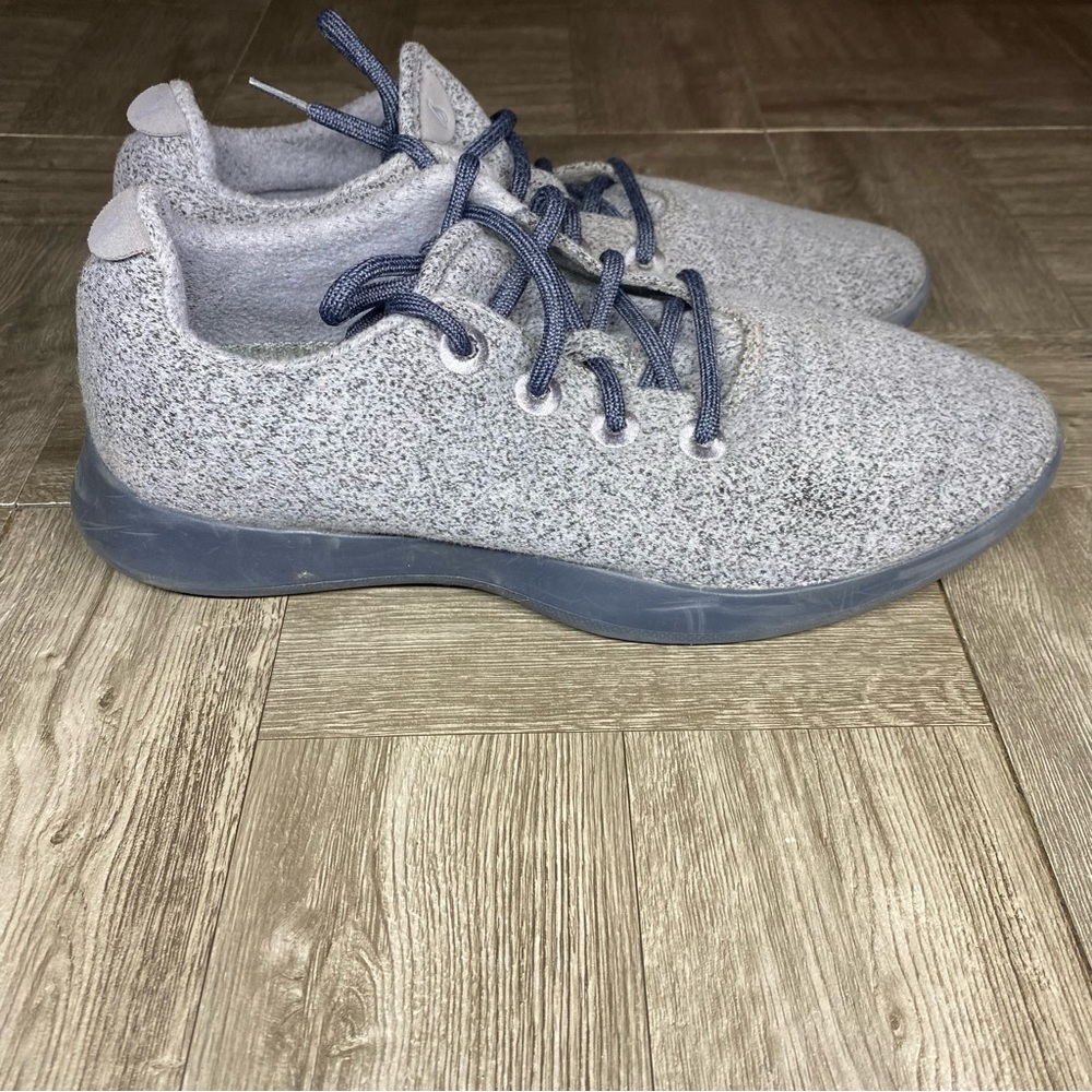 Allbirds Wool Runners WR Low Shoes Men's Size 12 Blue Running Sneakers 1218 NV1